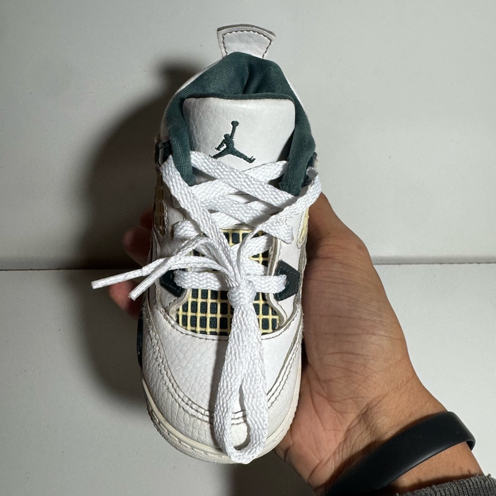 Air Jordan 4 Retro “Oxidized Green” PS Size 8c - Picture 8 of 12